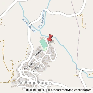 Mappa Via Enrico Costa, 07010 Burgos, Sassari (Sardegna)