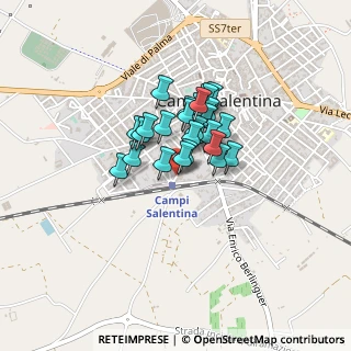 Mappa Via Stazione, 73012 Campi Salentina LE, Italia (0.27037)
