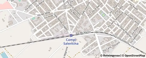 Mappa Campi Salentina