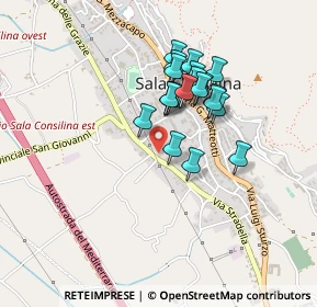 Mappa Via Provinciale, 84036 Sala Consilina SA, Italia (0.37)