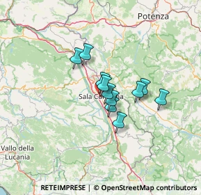 Mappa Via Provinciale, 84036 Sala Consilina SA, Italia (9.08818)