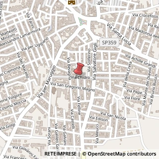 Mappa Via Felline, 1, 74024 Manduria, Taranto (Puglia)