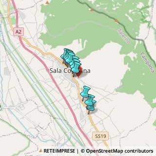 Mappa Via Fratelli Cairoli, 84036 Sala Consilina SA, Italia (1.03)