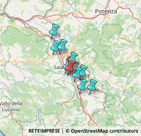 Mappa Via Fratelli Cairoli, 84036 Sala Consilina SA, Italia (8.25455)