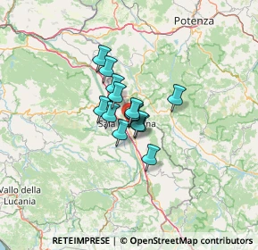 Mappa Via Fratelli Cairoli, 84036 Sala Consilina SA, Italia (7.01)