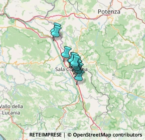 Mappa Via Fratelli Cairoli, 84036 Sala Consilina SA, Italia (5.37545)