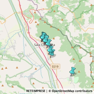 Mappa Via Fratelli Cairoli, 84036 Sala Consilina SA, Italia (2.56091)