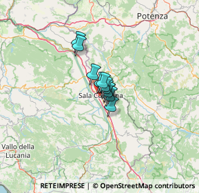 Mappa 84036 Sala Consilina SA, Italia (5.35636)