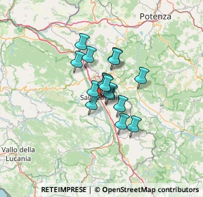 Mappa 84036 Sala Consilina SA, Italia (8.0175)