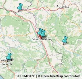 Mappa 84036 Sala Consilina SA, Italia (41.38333)