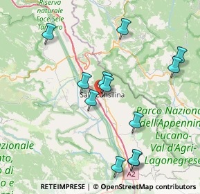 Mappa 84036 Sala Consilina SA, Italia (8.8225)