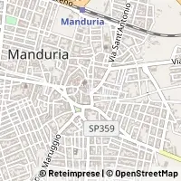 Hartă Manduria