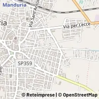 Mapa Manduria