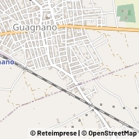 Mapa Guagnano