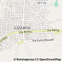 Mapa Lizzano