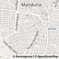 Mapa Manduria