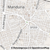 地图 Manduria