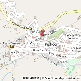 Mappa Via Giulio Cesare, 13, 75015 Pisticci, Matera (Basilicata)