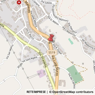 Mappa Via Don Luigi Sturzo, 258, 84036 Sala Consilina, Salerno (Campania)