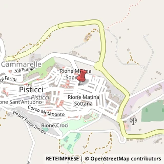 Mappa Via Ludovico Ariosto, 22, 75015 Pisticci MT, Italia, 75015 Pisticci, Matera (Basilicata)