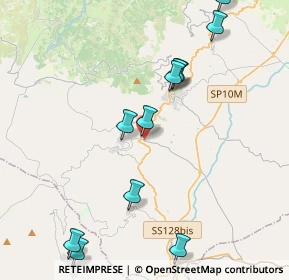 Mappa Via Nuoro, 07010 Bottidda SS, Italia (5.03)