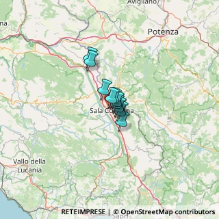 Mappa Via S. Golfo, 84036 Sala Consilina SA, Italia (5.45818)