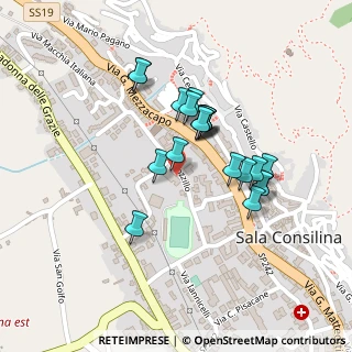 Mappa Via Pozzillo, 84036 Sala Consilina SA, Italia (0.198)