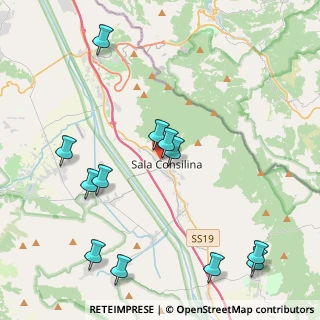 Mappa Via Pozzillo, 84036 Sala Consilina SA, Italia (5.32167)