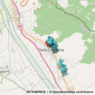 Mappa Via Pozzillo, 84036 Sala Consilina SA, Italia (1.0225)