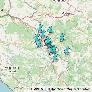 Mappa Via Pozzillo, 84036 Sala Consilina SA, Italia (7.91857)