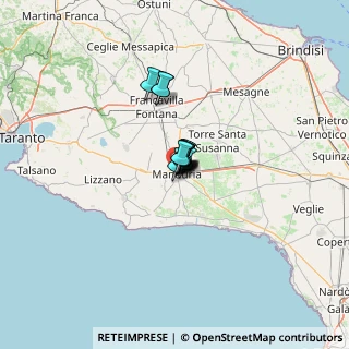 Mappa Piazza S. Angelo, 74024 Manduria TA, Italia (4.21692)