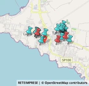 Mappa Via Arnaldo da Brescia, 74122 Taranto TA, Italia (1.4235)