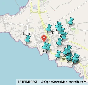 Mappa Via Arnaldo da Brescia, 74122 Taranto TA, Italia (2.2435)