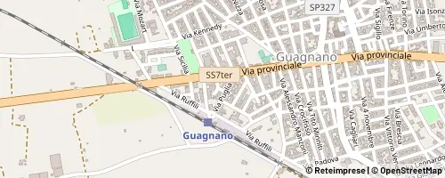 Mappa Guagnano