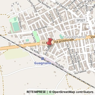 Mappa Via Puglia,  1, 73010 Guagnano, Lecce (Puglia)