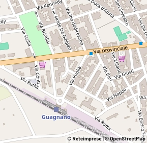 Mappa Via Basilicata, 73010 Guagnano LE, Italia (0.08846)