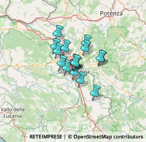 Mappa Corso Domenico de Petrinis, 84036 Sala Consilina SA, Italia (8.10063)