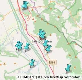 Mappa Corso Domenico de Petrinis, 84036 Sala Consilina SA, Italia (4.50077)