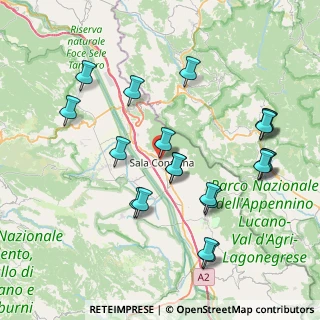 Mappa Corso Vittorio Emanuele, 84036 Sala Consilina SA, Italia (9.084)