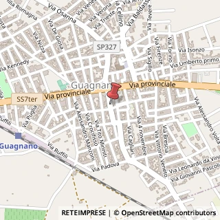 Mappa Via C.Colombo, 21, 73010 Guagnano LE, Italia, 73010 Guagnano, Lecce (Puglia)