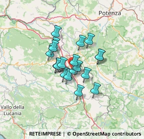 Mappa Via Mezzacapo, 84036 Sala Consilina SA, Italia (9.56895)