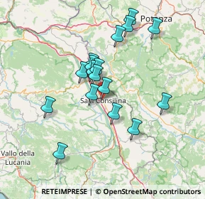 Mappa Via Vittorio Emanuele, 84036 Sala Consilina SA, Italia (13.56353)