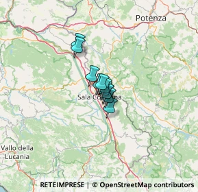 Mappa Via Mezzacapo, 84036 Sala Consilina SA, Italia (5.42182)