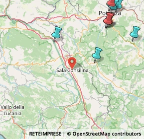 Mappa Via Mezzacapo, 84036 Sala Consilina SA, Italia (28.49273)
