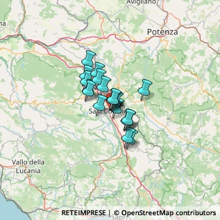 Mappa Via Vittorio Emanuele, 84036 Sala Consilina SA, Italia (7.783)