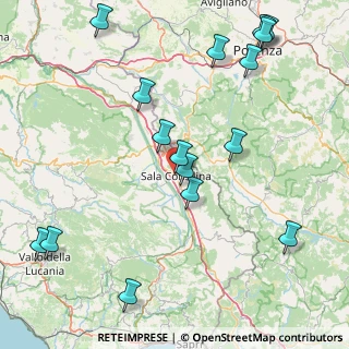 Mappa Via Vittorio Emanuele, 84036 Sala Consilina SA, Italia (21.96625)