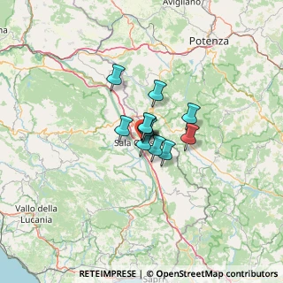 Mappa Via Vittorio Emanuele, 84036 Sala Consilina SA, Italia (6.80182)