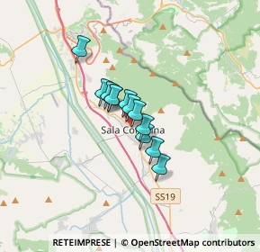 Mappa Via Vittorio Emanuele, 84036 Sala Consilina SA, Italia (1.9725)