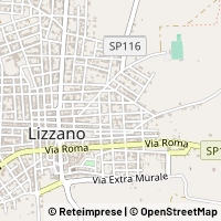 Térkép Lizzano