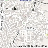Karte Manduria